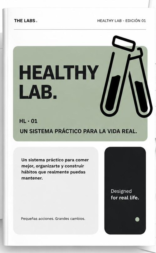 Portada de Healthy Lab · Edición 01, HL·01, Un sistema práctico para la vida real